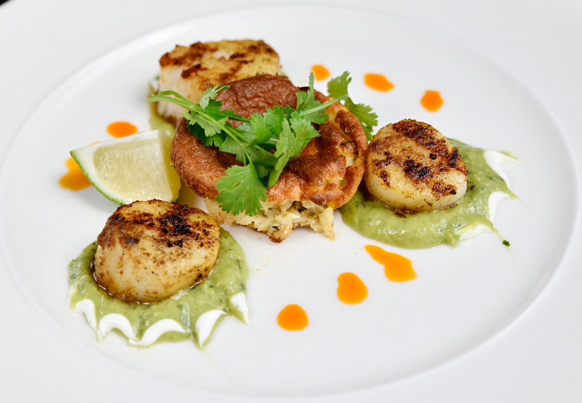 Grilled Sea Scallops*